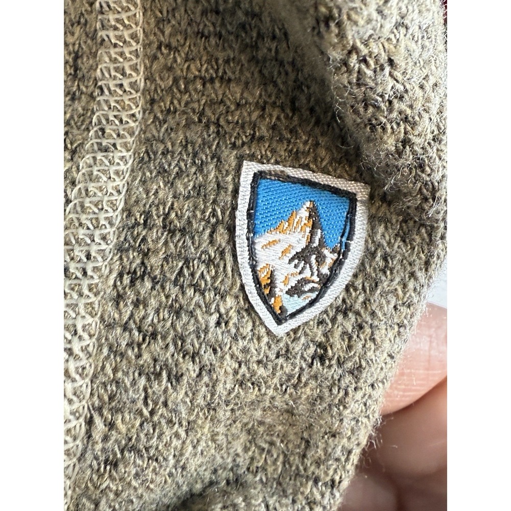 Kühl Men's Oatmeal Alfpaca Europa Fleece 1/4 Zip Size Small EUC - Picture 4 of 9